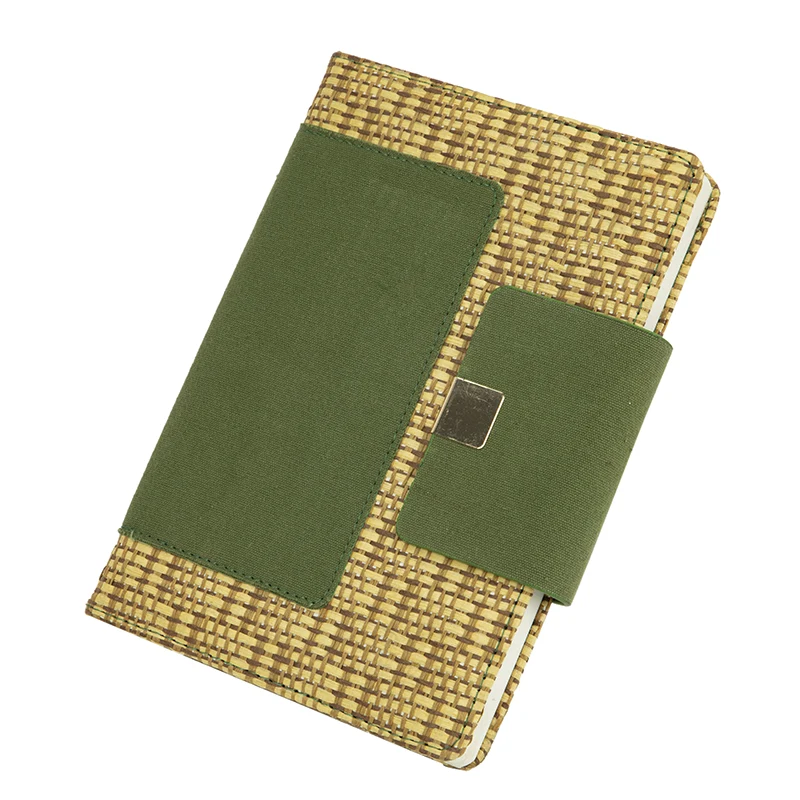 Linen Fabric Notebook For School